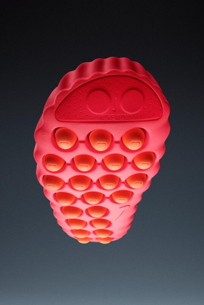 Nike debuts neuroscience based shoes to enhance athlete focus 3 Detailed view of the flexible underfoot structure of the Mind platform
