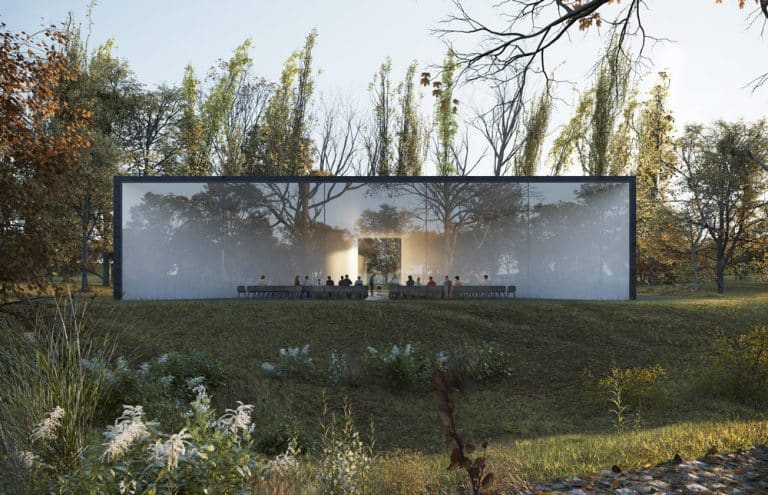 HofmanDujardin Provides An Innovative Space For Mourning HofmanDujardin Provides An Innovative Space