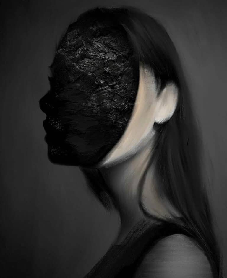Juca Maximo Creates A Feeling Of Intrigue Through His Mixed Media Portraits Juca Maximo Creates A Feeling Of Intrigue Through His Mixed Media Portraits