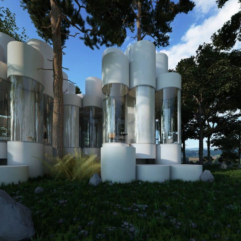 House Cylinder: The Volumetric Vision Of Cyril Lancelin Volumetric Vision Of Cyril Lancelin