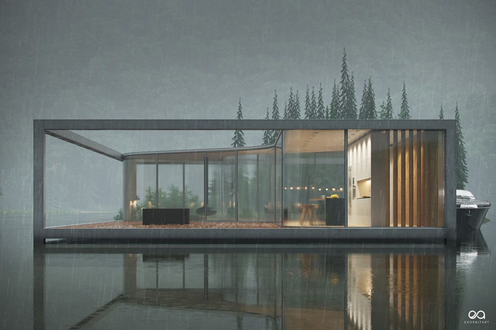 Entirely CGI Project House Developed By Benjamin Springer