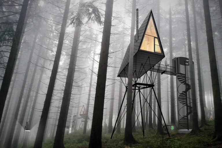PAN Treetop Cabins Take Inspiration From The Forest PAN Treetop Cabins Take Inspiration From The Forest