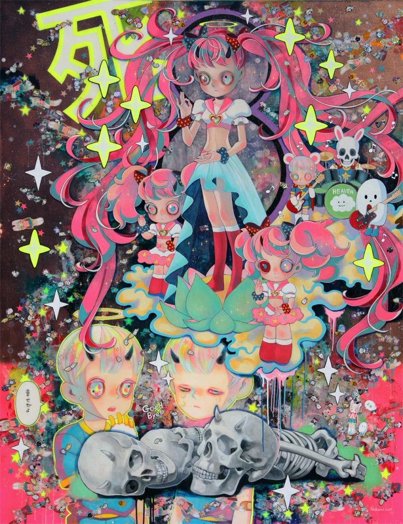 The only way to do it it's by making it look beautiful. This is what Hikari Shimoda did with her last creations.