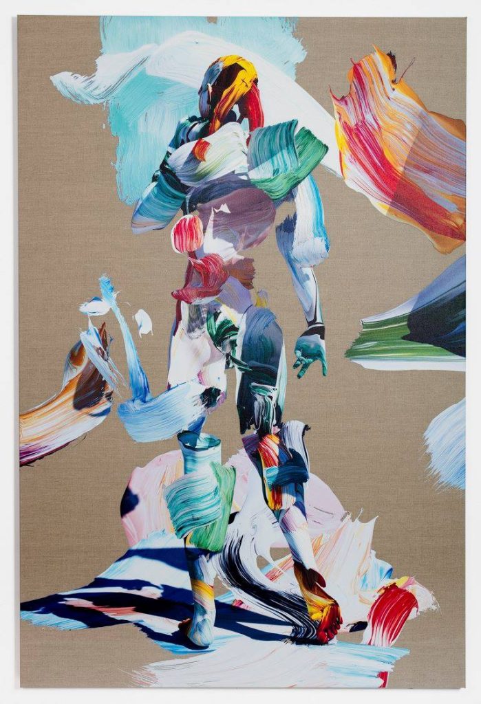 Matthew Stone Sculpts The Anatomy Of Figures In Intimately Tinted Sweeps Of Acrylic Paint