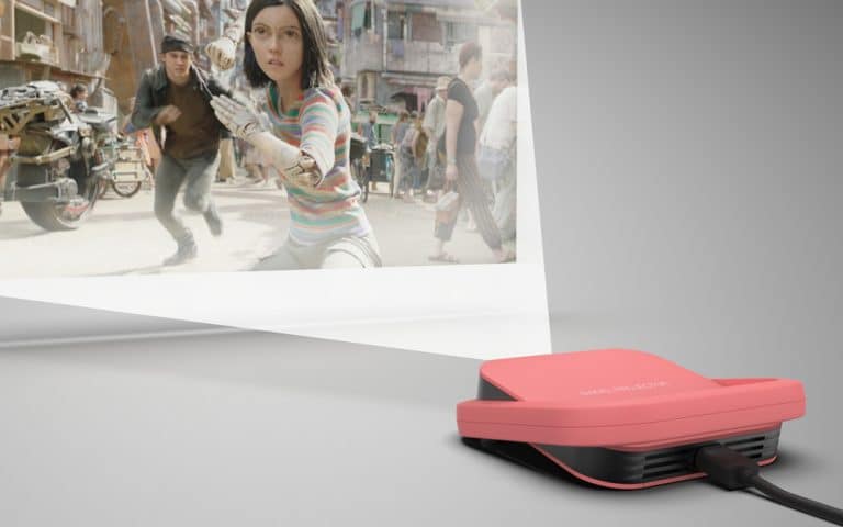 A Pocket-Sized Projector by Seokmoon Woo
