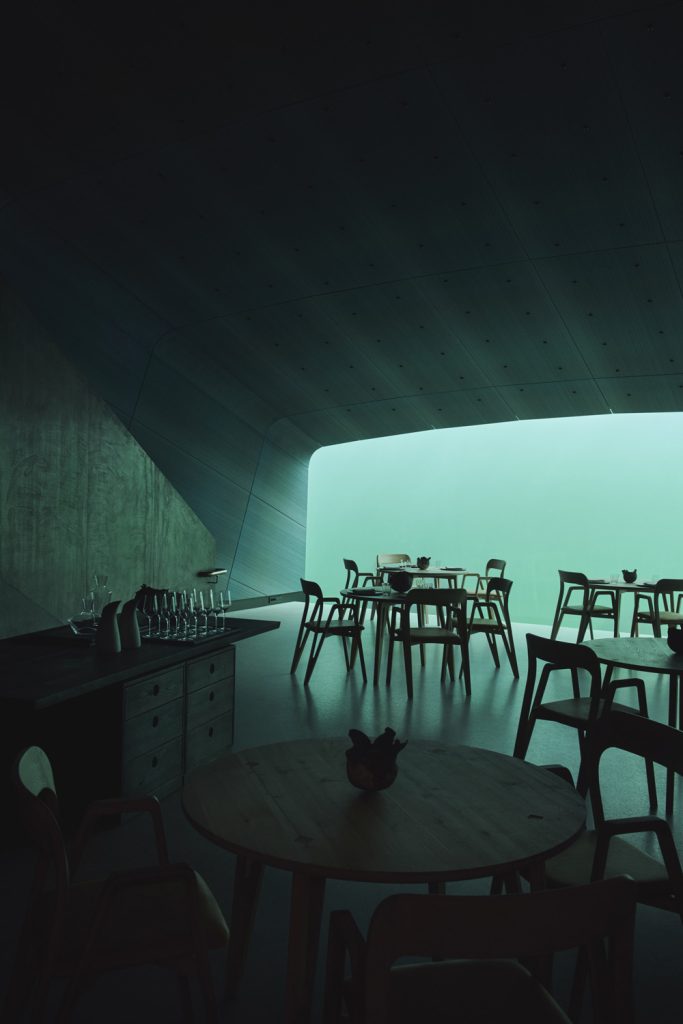 Snøhetta Designs Under, Europe’s First Underwater Restaurant