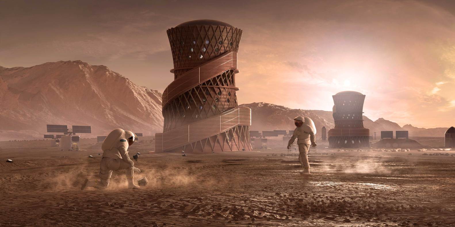 SEArch+/Apis Cor Win NASA 3D-Printed