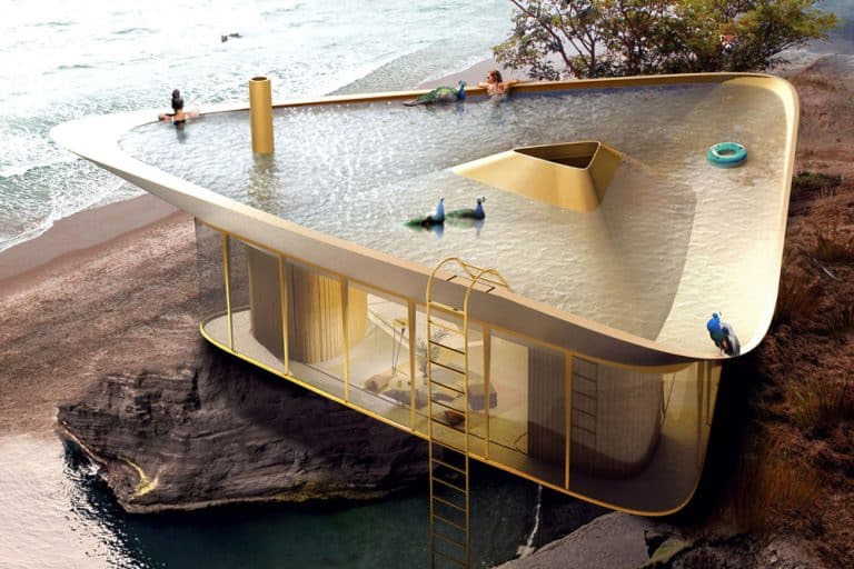 Anti Reality Realizes A Rooftop Pool Concept Anti Reality by Rooftop Pool