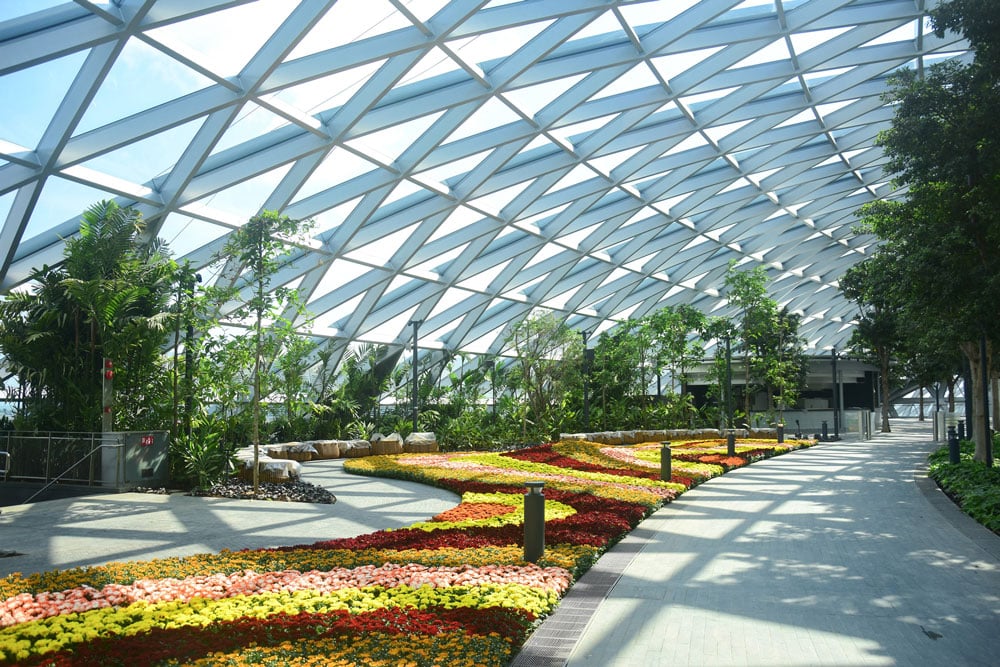 Safdie Architects Designs World's Tallest Indoor Waterfall