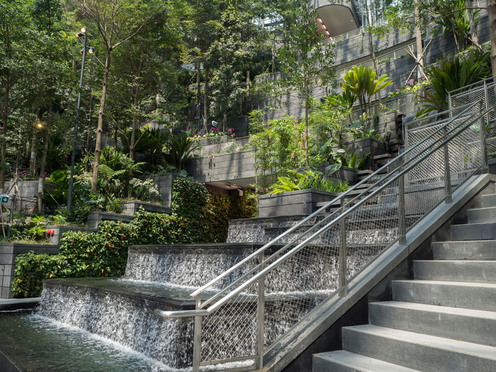 Safdie Architects Designs World's Tallest Indoor Waterfall