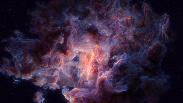 Teun Van Der Zalm’s Elysian Nebulas Based In Particles Teun Van Der Zalm’s Elysian Nebulas Based In Particles