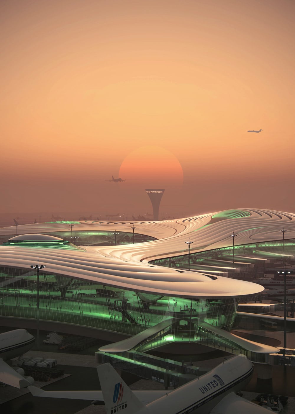 MAD Architects Releases Design For Terminal 3