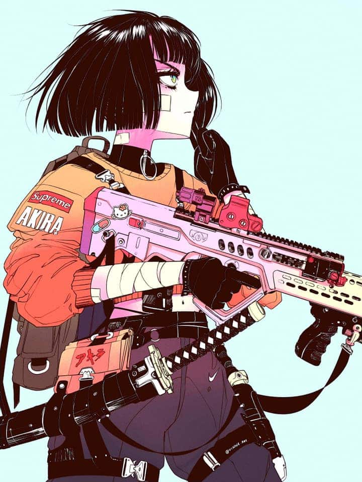 Vinne Creates Eye Catching Japanese Cyberpunk Art