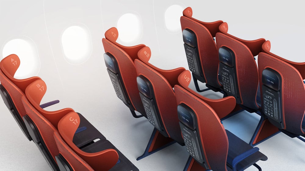 Layer Designs Smart Seating For Airbus That Adapts To Passenger Comfort