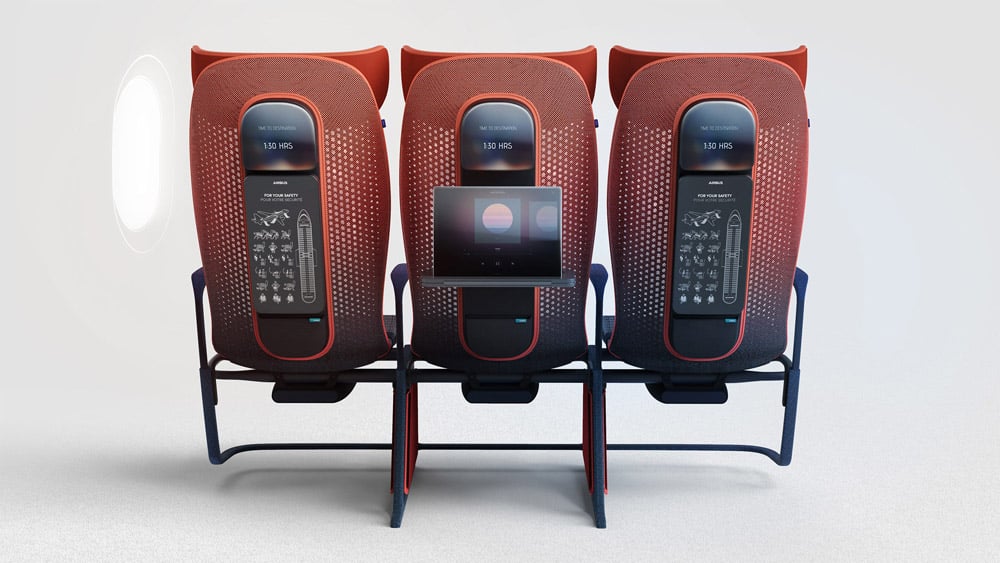 Layer Designs Smart Seating For Airbus That Adapts To Passenger Comfort