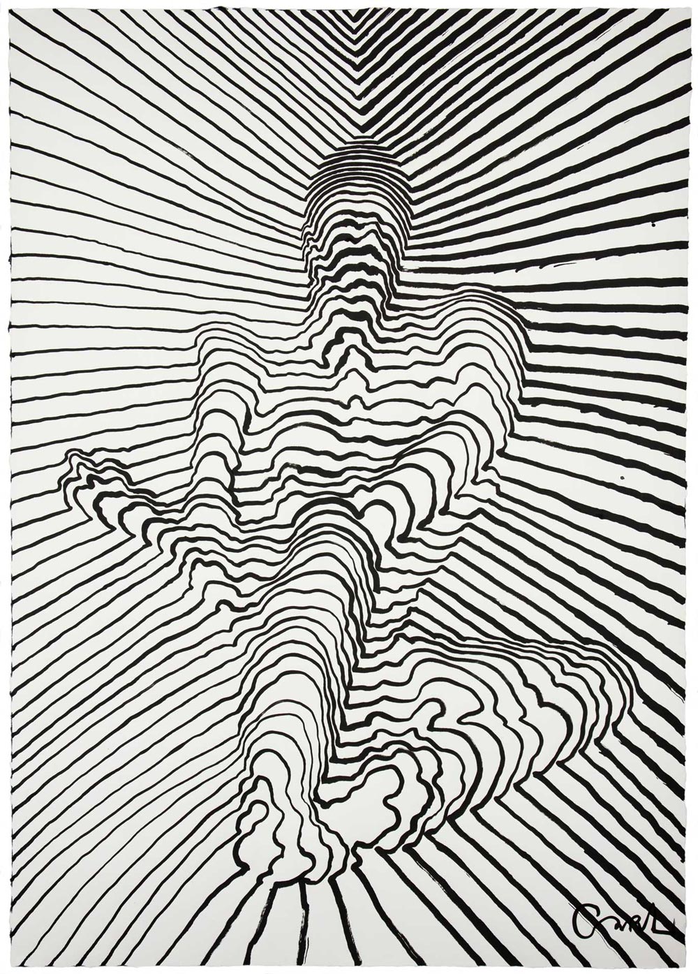 The Monochromatic Conceptual Drawings Of Carl Krull