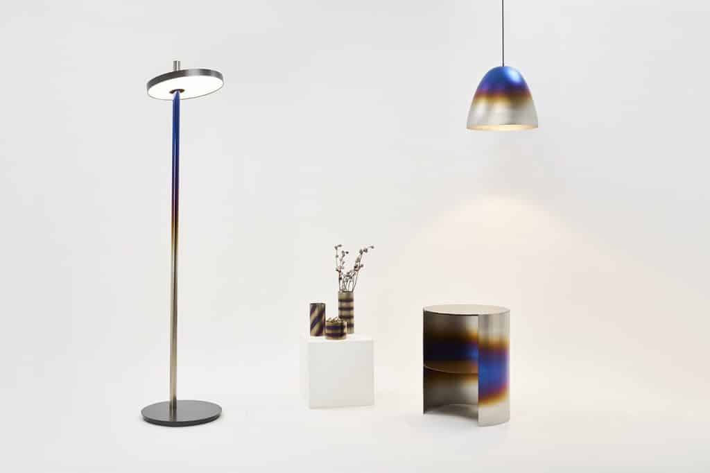 Hamanishi DESIGN  Develops Artistic Burnt Metal Products