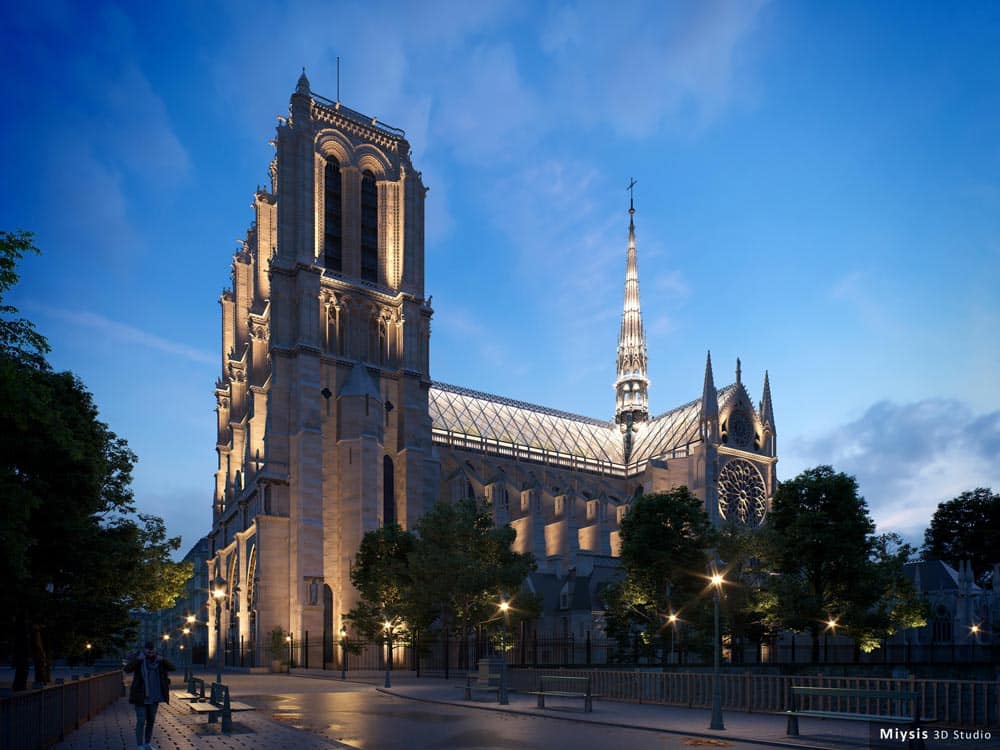 Miysis Pays Tribute to Notre-Dame