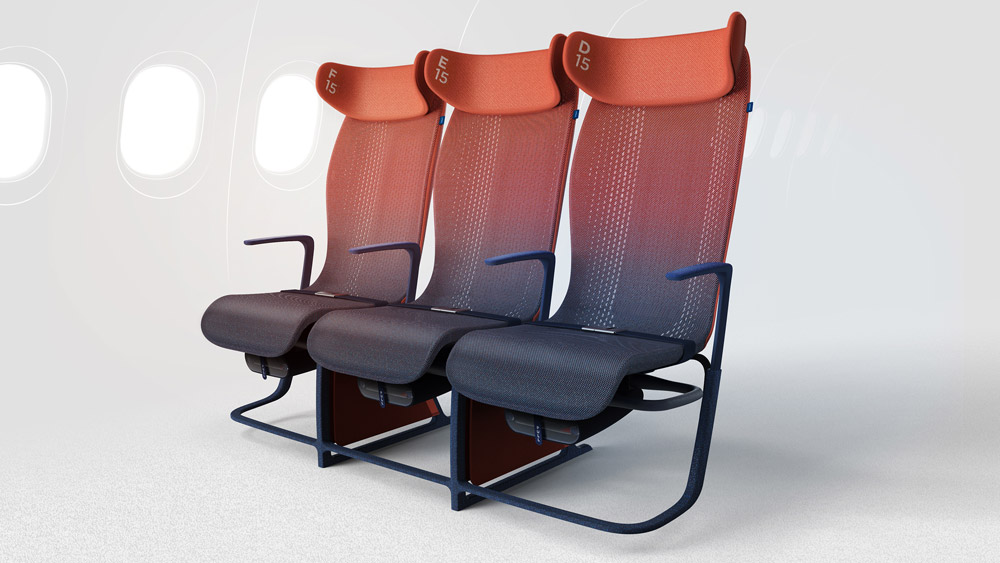 Layer Designs Smart Seating For Airbus That Adapts To Passenger Comfort