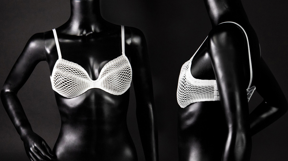 The Algorithmic Lace Bra Is Designed To Fit The Woman Body