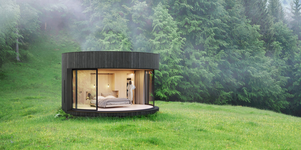 LUMIPOD: A Prefabricated Cabin