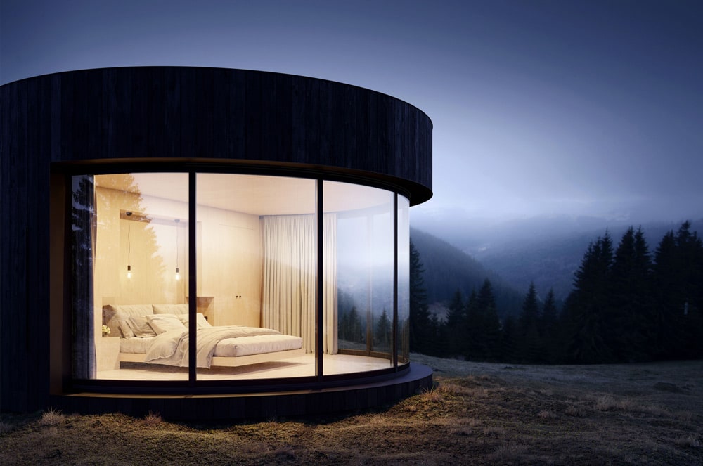 LUMIPOD: A Prefabricated Cabin