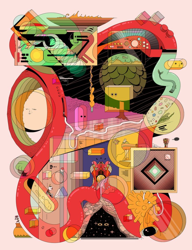 Illustrator Ori Toor Draws Up Mythical Worlds