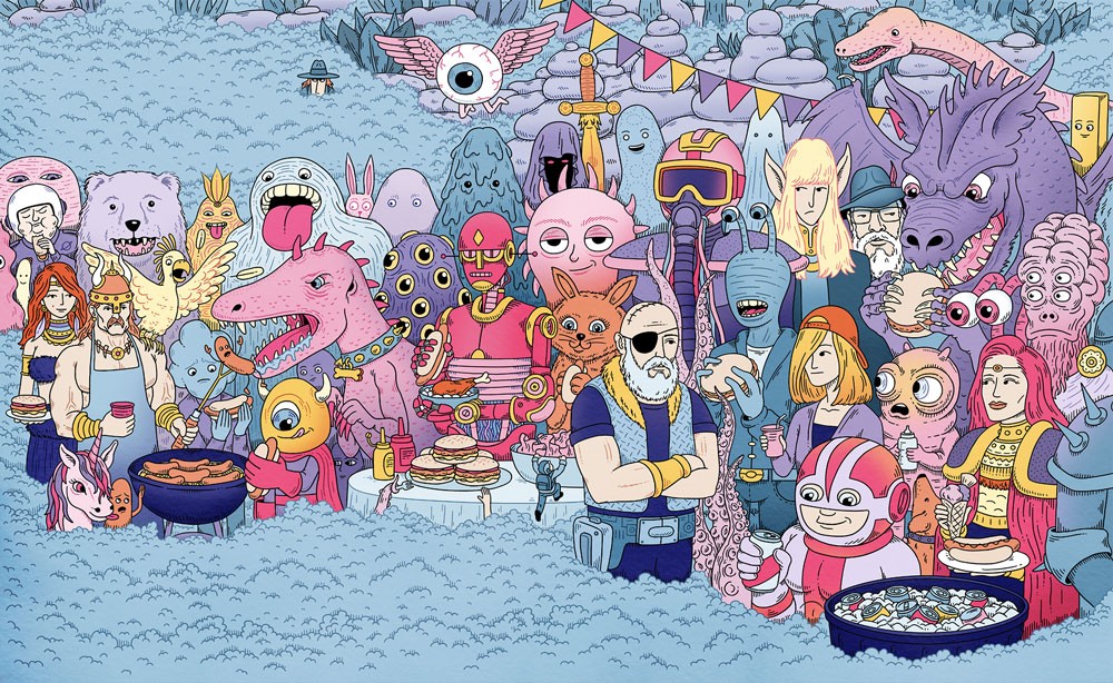 Andrew Rae's Illustrations Satirically Critique The Contemporary ...