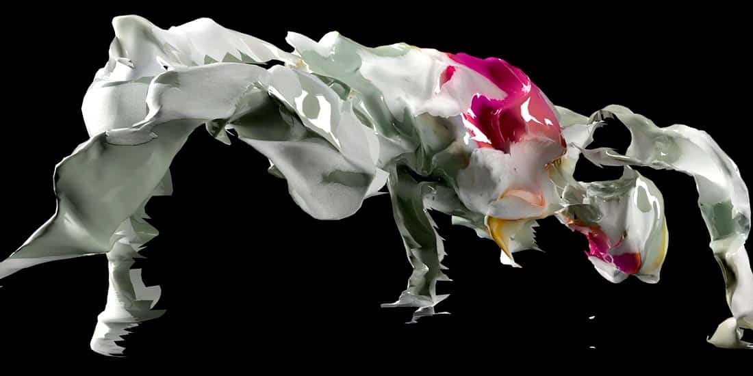 Being the creative director of Waltz Binaire, his fascination with hybridized new media techniques and overlapping diametric technologies make his films and visions extremely post-modern, to be almost willfully taunting the edge's edge in order to see how close he can get before becoming lost in its iridescent void.