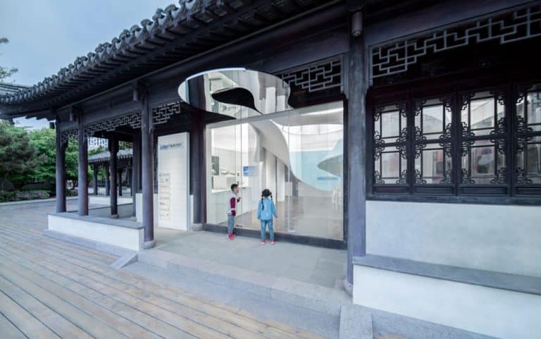 Mur Mur Lab Mixes Past And Future To Design A Bookstore Mur Mur Lab Mixes Past