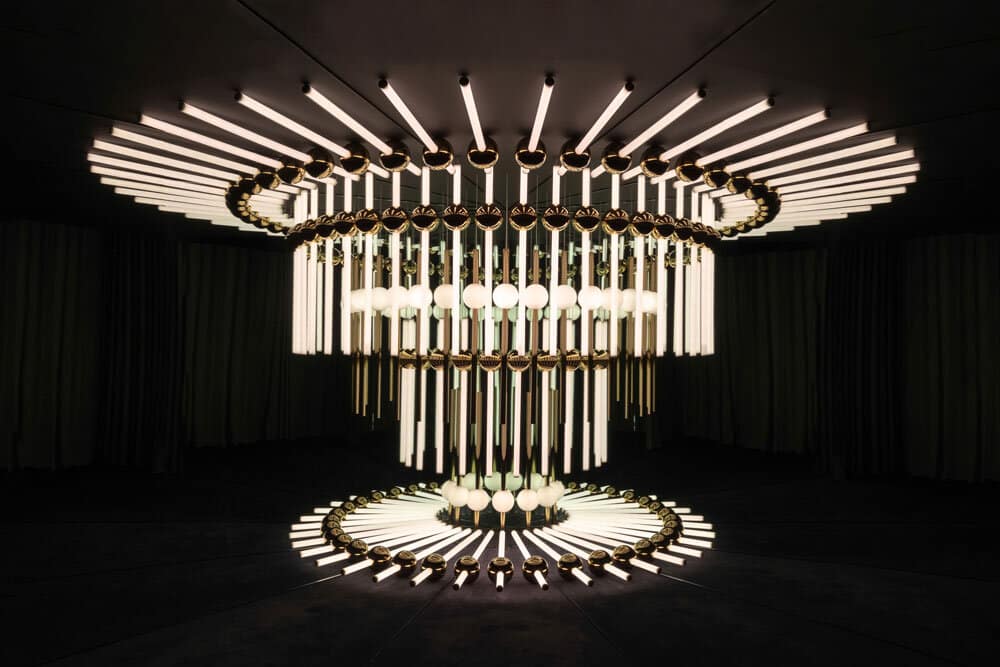 Lee Broom Unveils Mesmerizing Lighting Installation