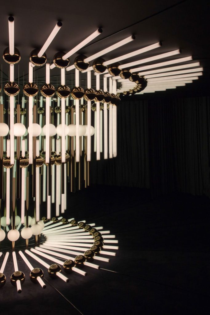 Lee Broom Unveils Mesmerizing Lighting Installation