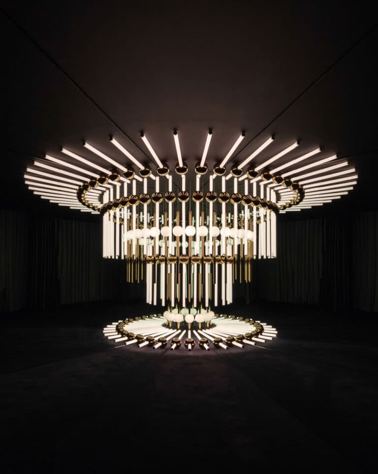 Lee Broom Unveils Mesmerizing Lighting Installation