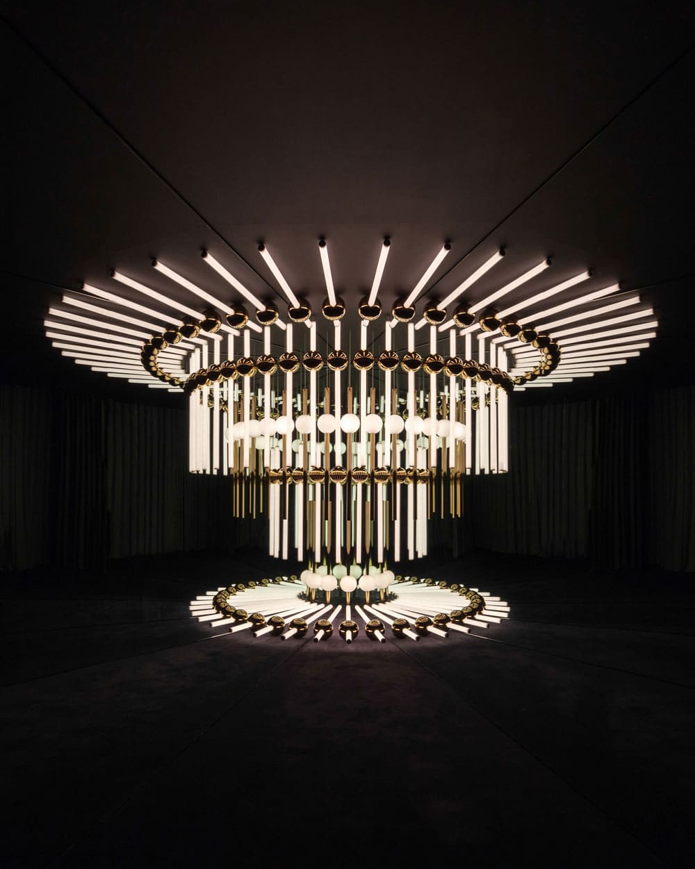 Lee Broom Unveils Mesmerizing Lighting Installation