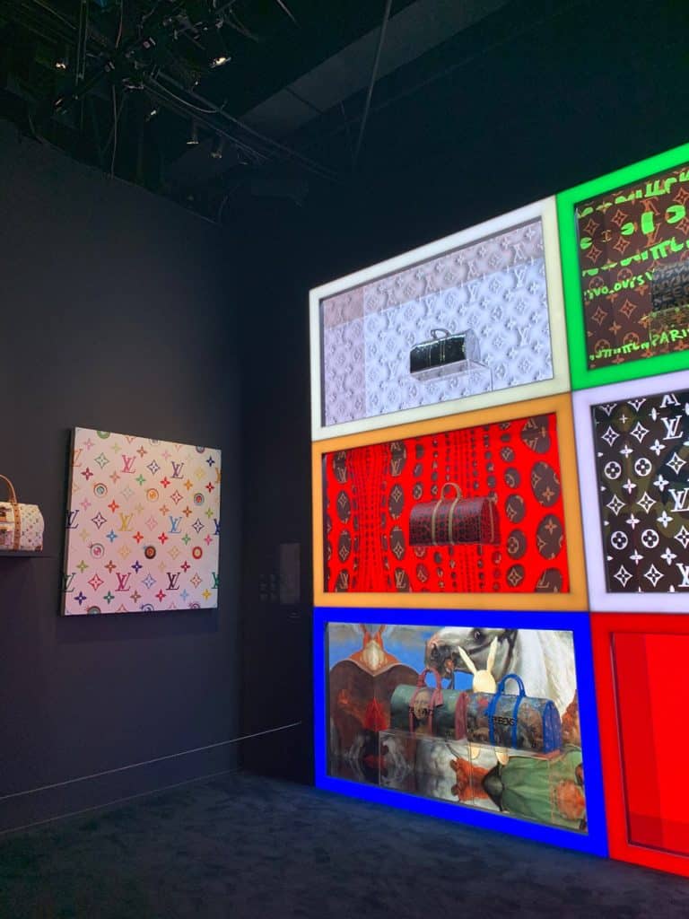 louis vuitton X exhibition immerses visitors in 160 years of collaboration