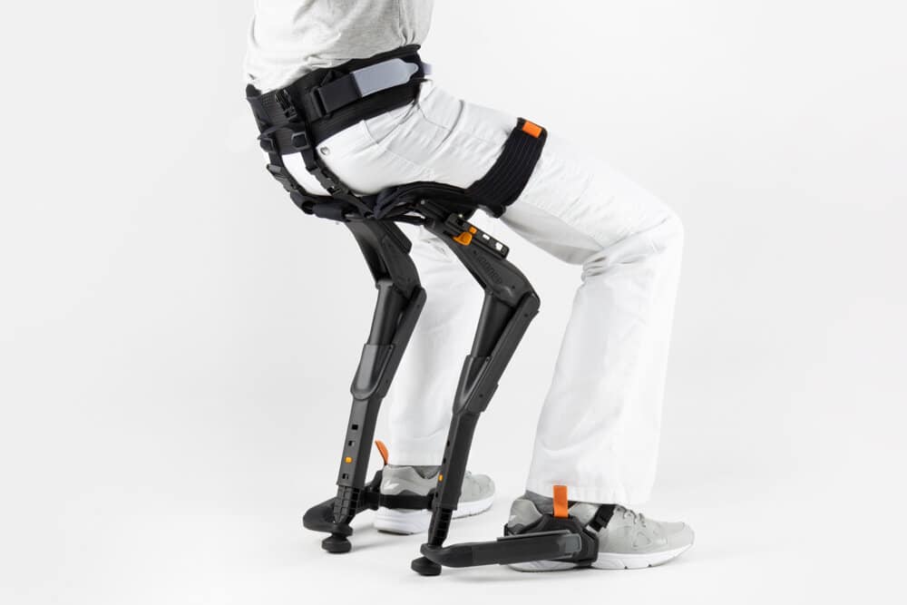 The Chairless Chair Decreases Physical Strains