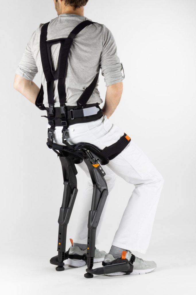 The Chairless Chair Decreases Physical Strains