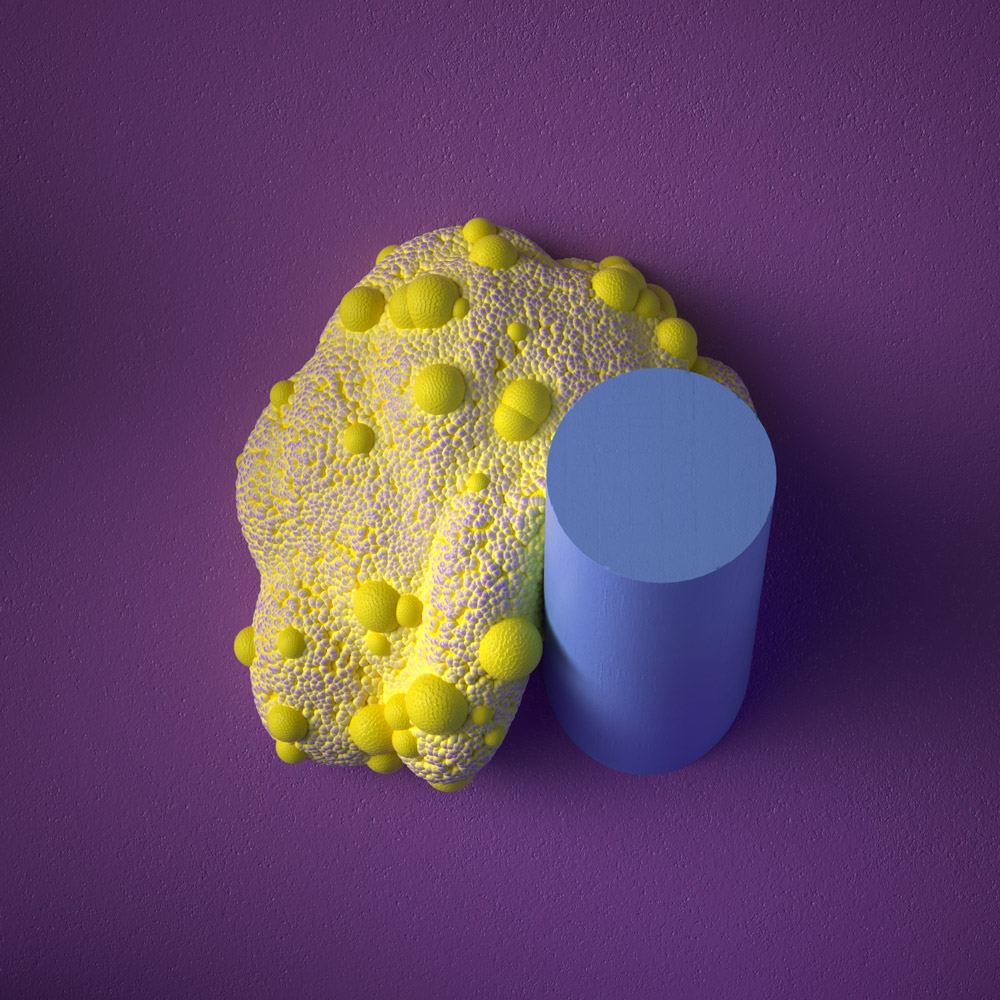 Martin Salfity's 3D Graphics Play With Every Color In The Rainbow