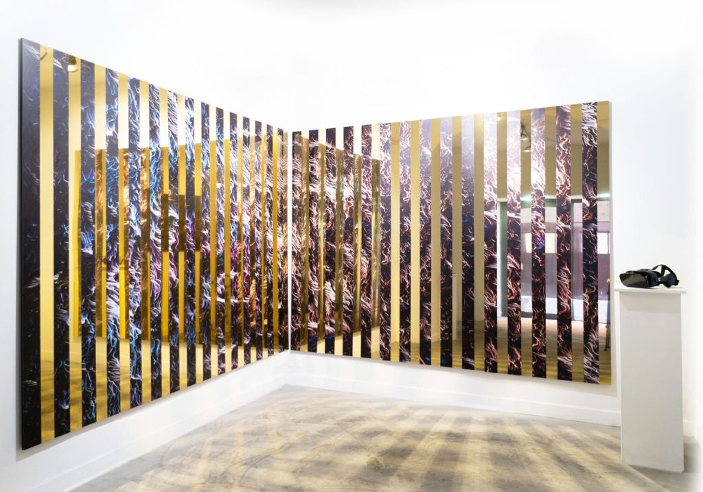 Matteo Mauro Presents An Elaborate Installation Entitled 'My First (Half) Hall of Mirrors.'