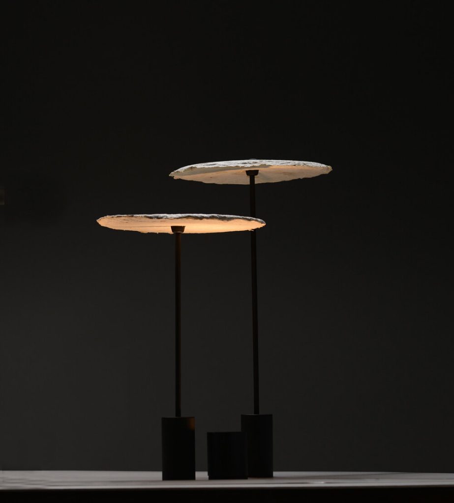 Nir Meiri Studio Creates Lamps From Mycelium