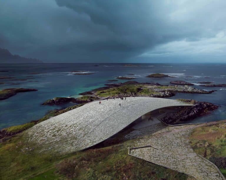 Dorte Mandrup Designs A Magnificent Building That Grows Out Of The Landscape Dorte Mandrup Designs A Magnificent Building That Grows Out Of The Landscape