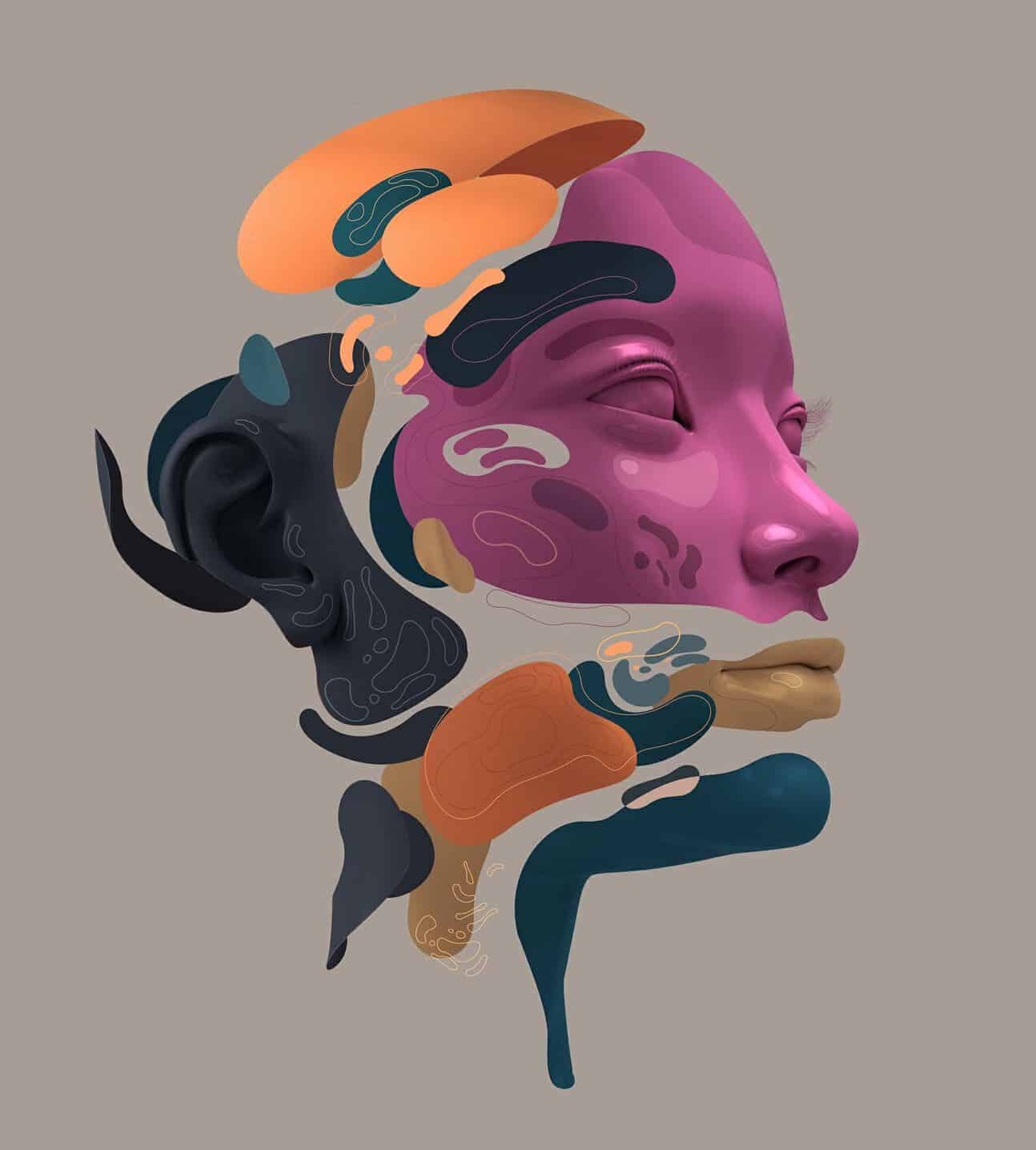 Rik Oostenbroek Digitally Fabricates Chromatic Musings