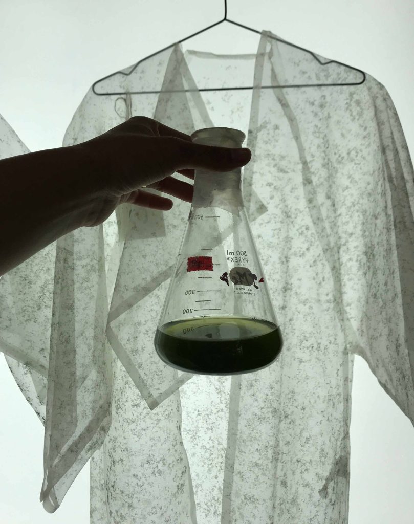 Roya Aghighi Creates  A Living Textile That Is Capable Of Photosynthesising