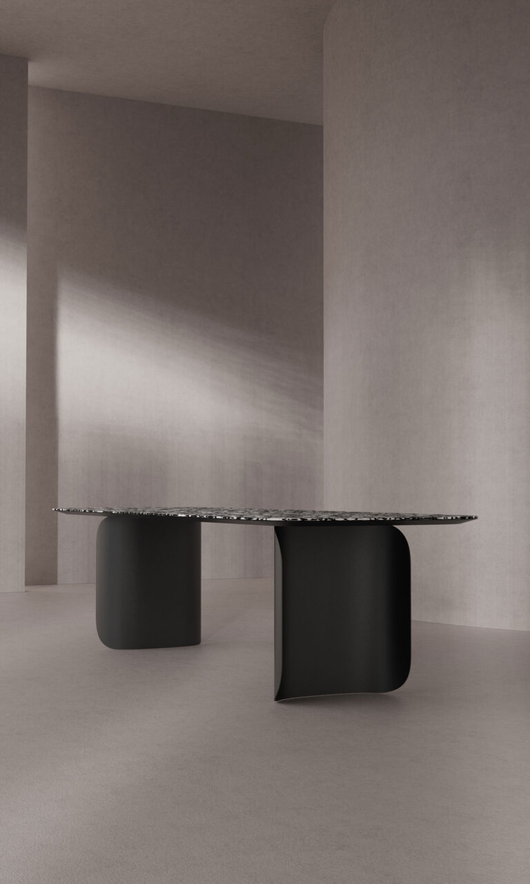 The Barry Table Designed By Alain Gilles For Miniforms The Barry Table Designed By Alain Gilles For Miniforms