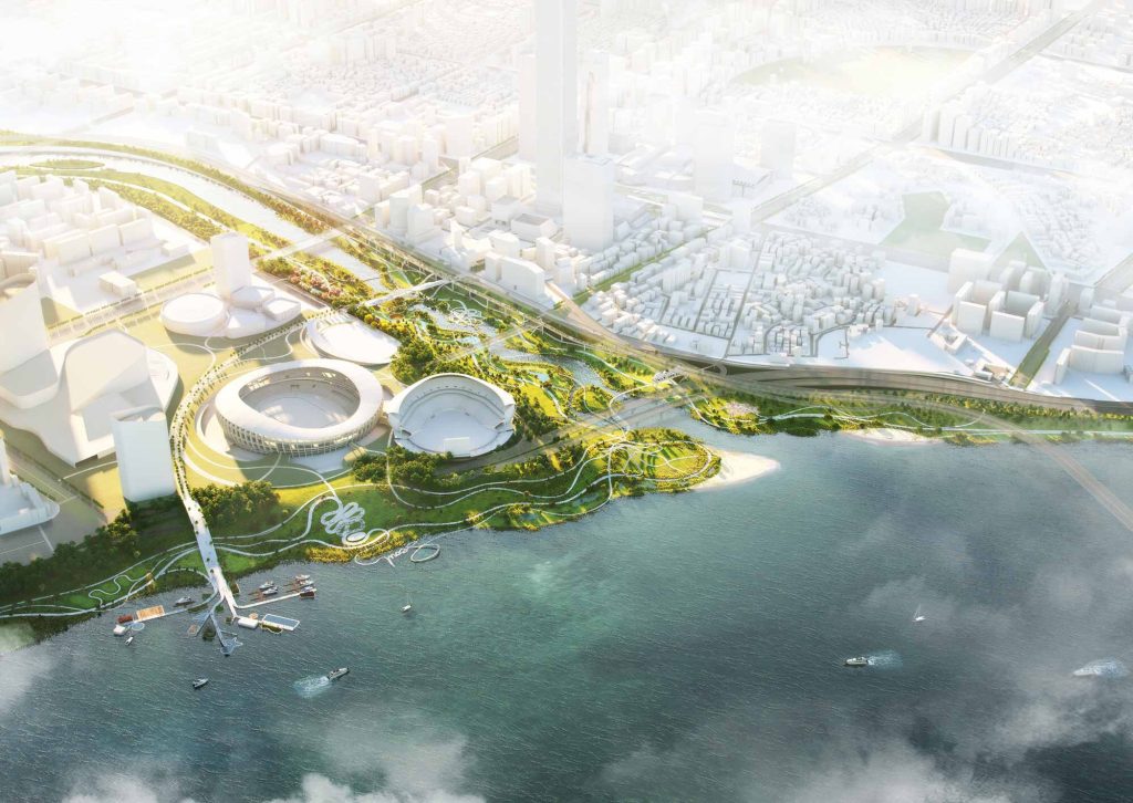 MVRDV Wins Competition To Reinvent Seoul’s Tancheon Waterfront