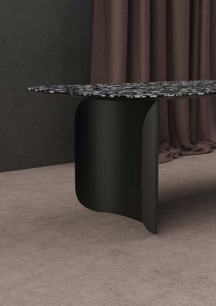 The Barry Table Designed By Alain Gilles For Miniforms