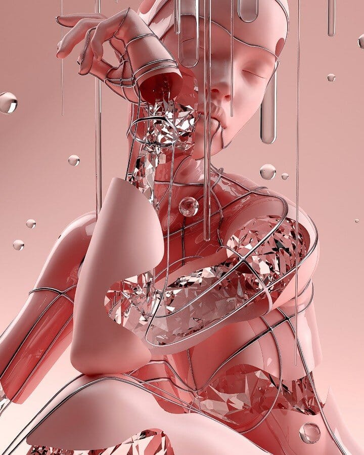 Simon Roulet's 3D Nymphs Emerge From Future Scenes Simon Roulet's 3D Nymphs Emerge From Future Scenes