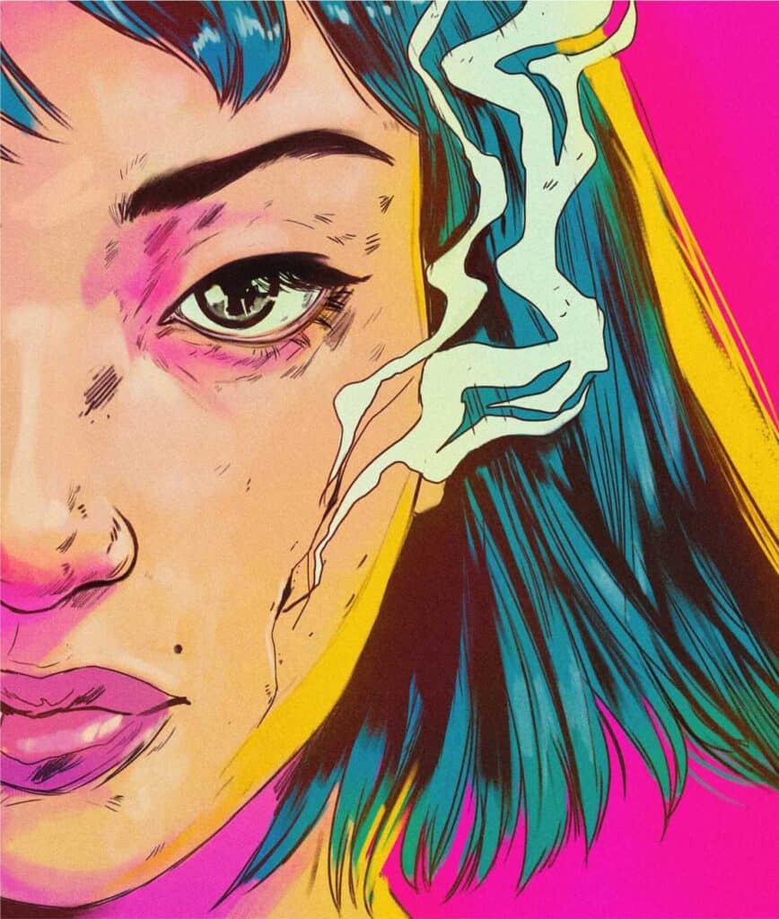 Diberkato Creates Digital Illustrations Of Incredibly Colorful Girls