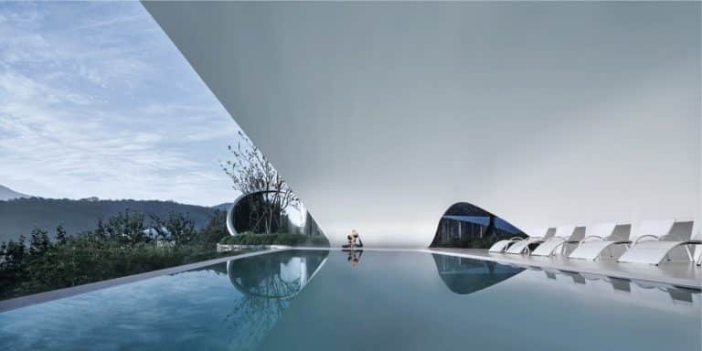 Jiunvfeng Bubble Pool Appears In Mount Tai Forest Jiunvfeng Bubble Pool