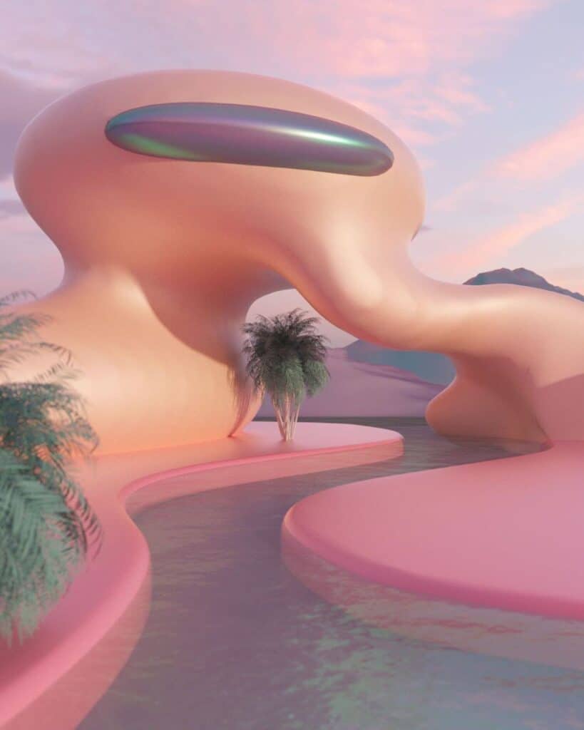 Immersive 3D And Futuristic Pieces Of Art By Grace Casas